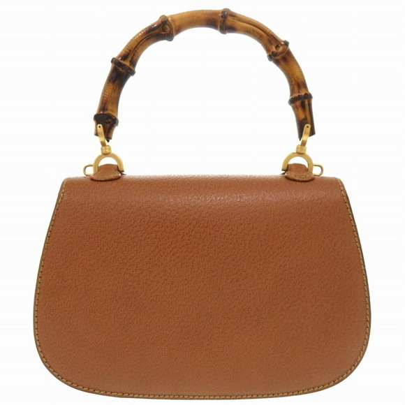 GUCCI Bamboo Leather Handbag 0271 GUCCI - Picture 3 of 11